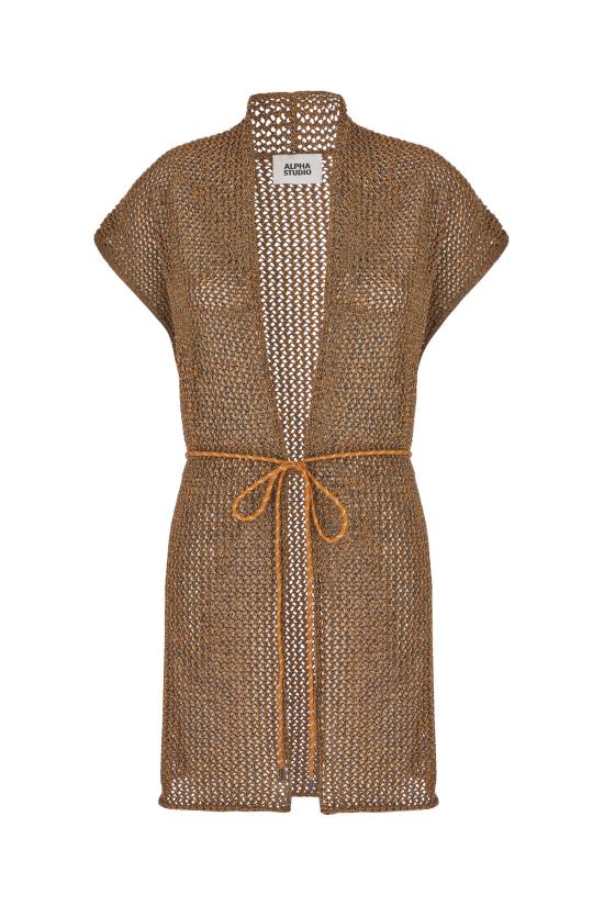 26SS 알파스튜디오 스웨터 AD6311D 2009 Cioccolato