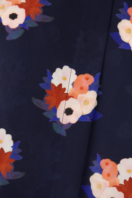 26SS 펜디 실크 셔츠 FS8357AW9H F1W0A BLU FANTASIA - FENDI