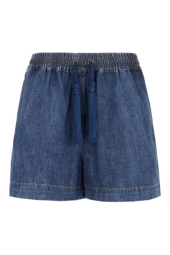 26SS 발렌티노 가라바니 숏팬츠 8B3DD5509YA 558 MEDIUM BLUE DENIM