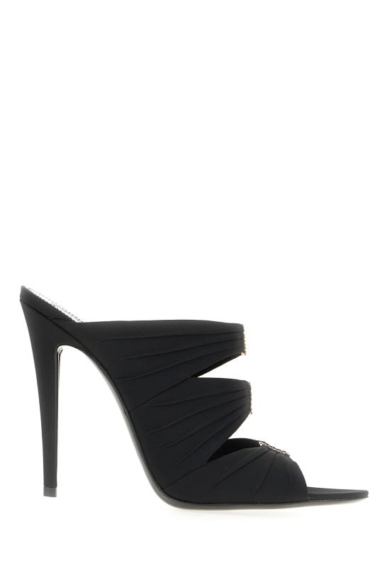 26SS 생로랑 샌들 859545AAF4G 1097 NERO CRYSTAL LIGHT B