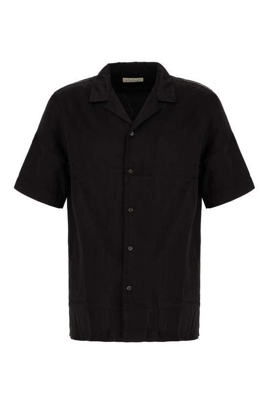 26SS 드리스 반 노튼 긴팔 셔츠 2610207423277 900 BLACK