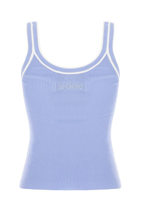 26SS 아이스 비 아이스버그 민소매 티셔츠 A0029512 6834 CARTA DA ZUCCHERO - ICE B ICEBERG