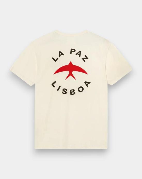 26SS 라파즈 반팔 티셔츠 PCOL0080380 LISBOA WHITE Ecru offwhite - LA PAZ