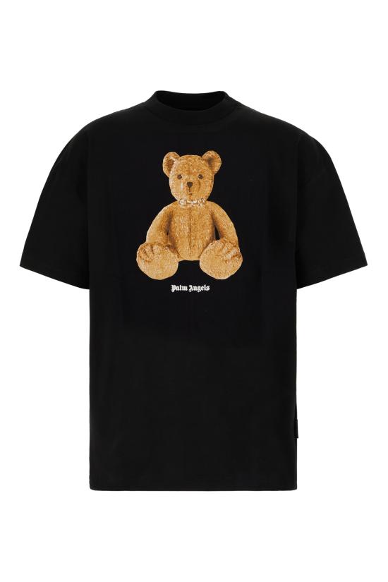 26SS 팜앤젤스 반팔 티셔츠 PMAA109S26JER00A 1060 BLACK BROWN