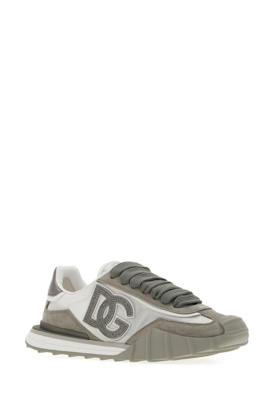 26SS 돌체앤가바나 DG 애슬레틱 패브릭 스니커즈 CK2384A6N71 8K044 BIANCO GRAFITE - DOLCE & GABBANA