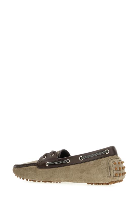 26SS 브루넬로 쿠치넬리 슈즈 MZSFG3200 C8850 BROWN MILITARY - BRUNELLO CUCINELLI