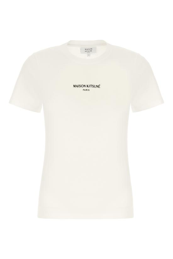 26SS 메종키츠네 반팔 티셔츠 QW00100KJ7026 0063 NOBLE BEIGE