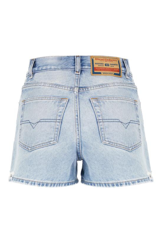 26SS 디젤 숏팬츠 A22266007DM 01 DENIM ABRASIONS - DIESEL
