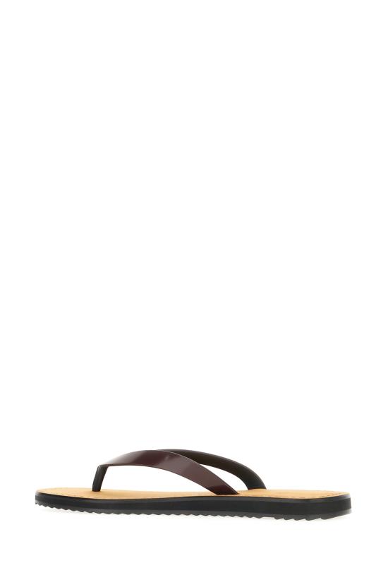 26SS 더로우 뮬/슬리퍼 F1388L60C BDRBL BORDEAUX NATURAL - THE ROW