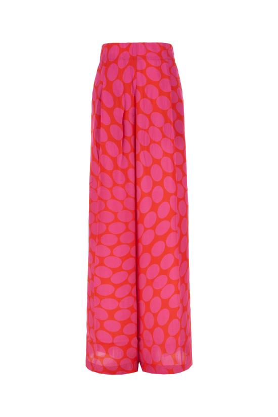 26SS 드리스 반 노튼 스트레이트 팬츠 2610109093017 304 FUCHSIA