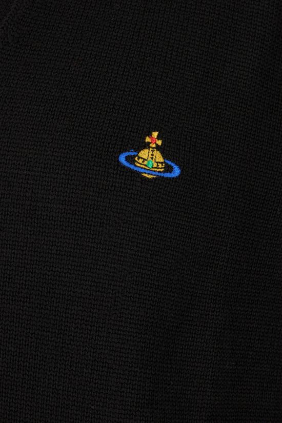 26SS 비비안웨스트우드 스웨터 27010014Y003F N401 BLACK - VIVIENNE WESTWOOD
