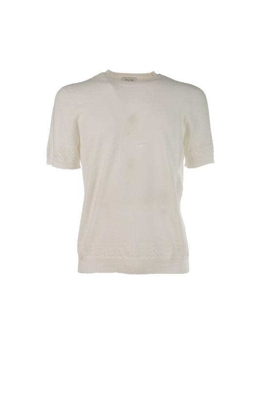 26SS 클락 반팔 티셔츠 CQ1200041 BIANCO Bianco