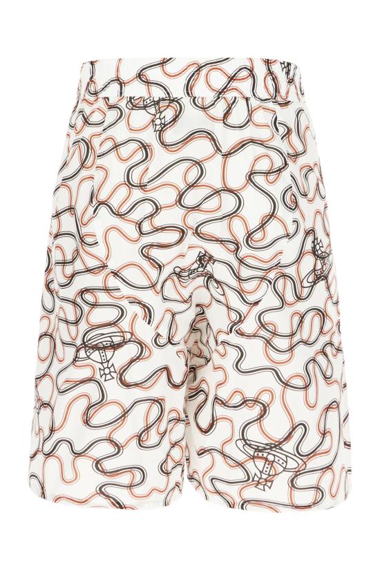 26SS 비비안웨스트우드 숏팬츠 3F03000BW01GK O302 WHITE WIGGLE - VIVIENNE WESTWOOD