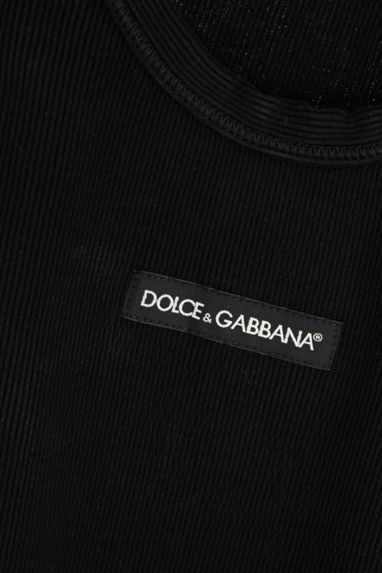 26SS 돌체앤가바나 반팔 티셔츠 G8PA8TG7P3I N0000 Nero - DOLCE & GABBANA