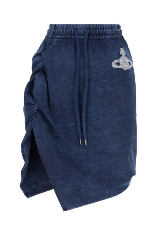 26SS 비비안웨스트우드 스커트 1J01000MJ00B1 K411 WASHED FELPA