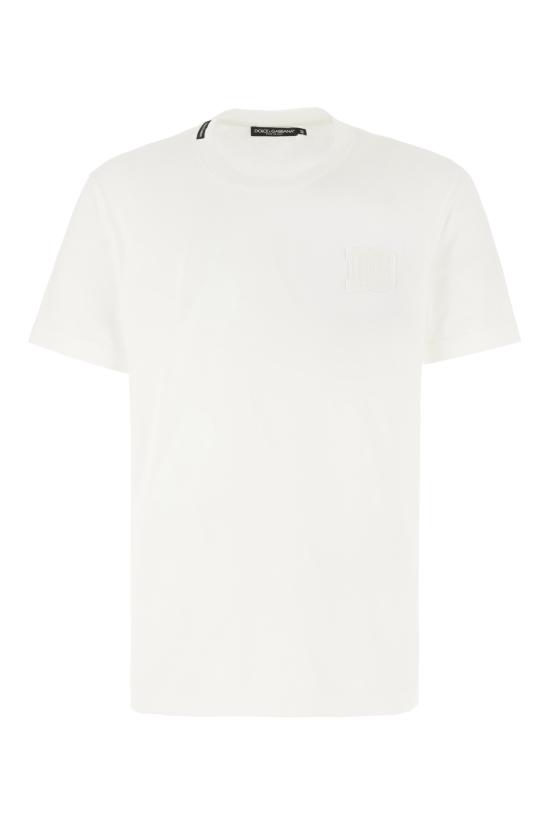 26SS 돌체앤가바나 반팔 티셔츠 G8PV1ZG7P3N W0800 BIANCO OTTICO