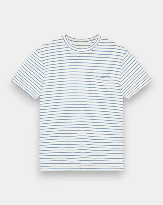 26SS 라파즈 셔츠 SS260080520 INDIGO STRIPES Blue