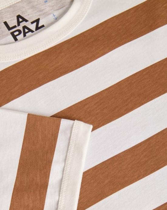 26SS 라파즈 셔츠 SS260082280 AZTEC BROWN STRIPES Brown - LA PAZ