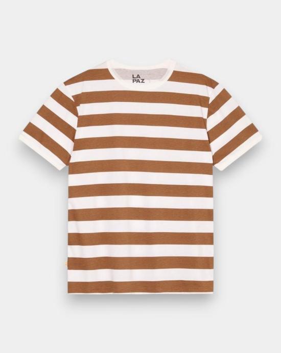 26SS 라파즈 셔츠 SS260082280 AZTEC BROWN STRIPES Brown