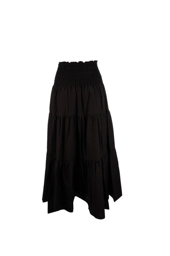 26SS 마이클 코어스 스커트 MS673BFKLZ 001 BLACK - MICHAEL KORS