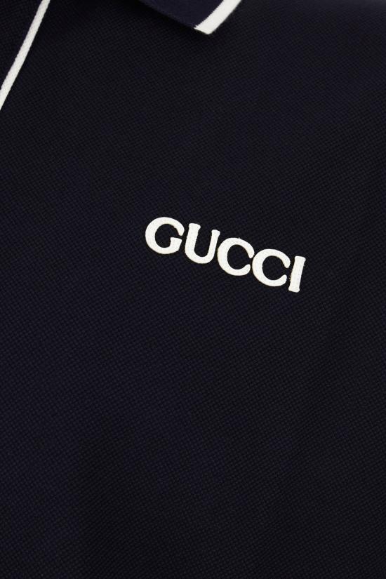 26SS 구찌 폴로 티셔츠 806250XJHH6 4003 Blu - GUCCI