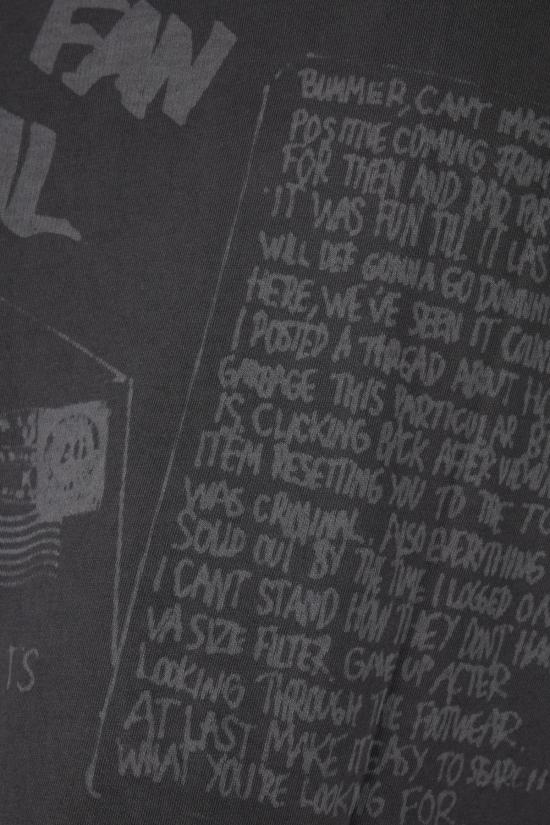 26SS 아워레가시 박스 티셔츠 앵그리 팬 메일 프린트 M2266BA MAIL PRINT - OUR LEGACY