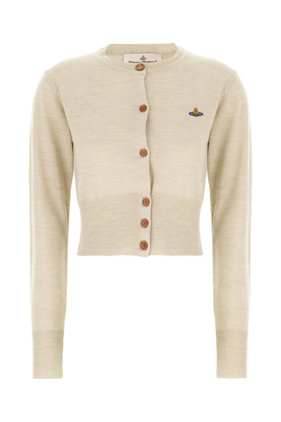 26SS 비비안웨스트우드 베아 크롭드 가디건 1803002UY003F A408 CREAM