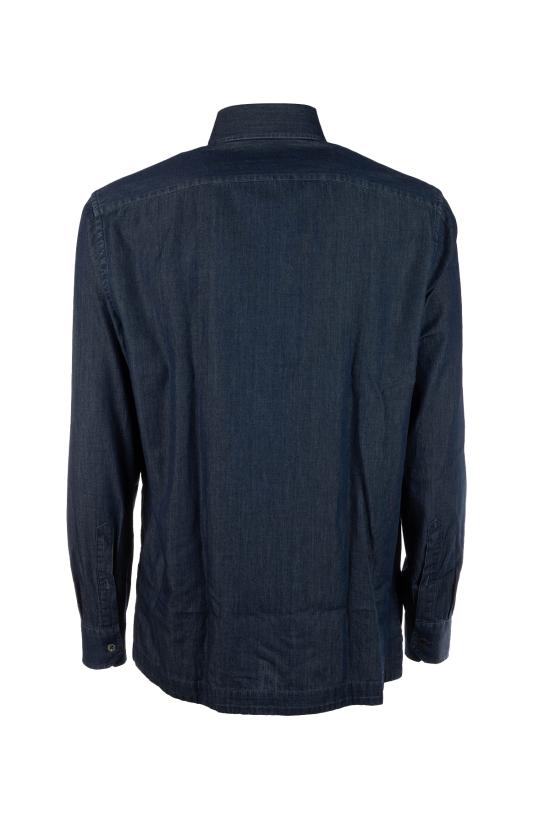 26SS 꼬르넬리아니 긴팔 셔츠 27P2262711059 002 Blu - CORNELIANI