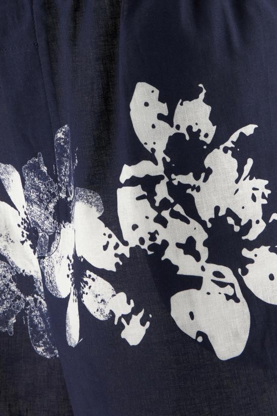 26SS 아이스 비 아이스버그 숏팬츠 D0613636 S6Y3 STAMPA FONDO BLU - ICE B ICEBERG