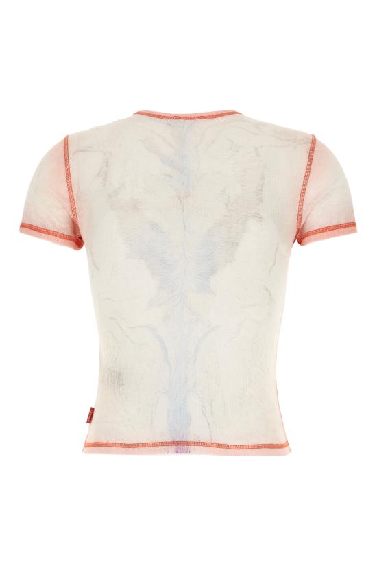 26SS 디젤 반팔 티셔츠 A235190HGCN 42AA RED - DIESEL