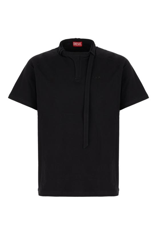 26SS 디젤 반팔 티셔츠 A229800DECG 9XX BLACK