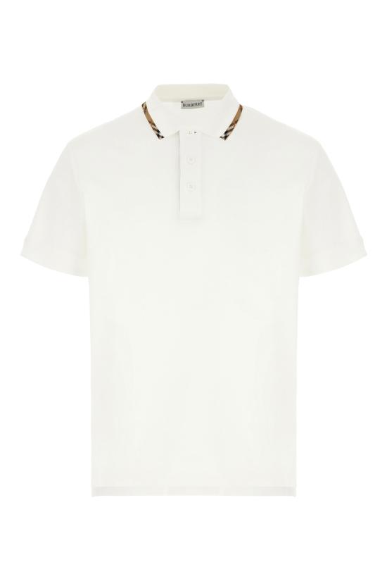 26SS 버버리 폴로 티셔츠 8126955 B7078 CHALK