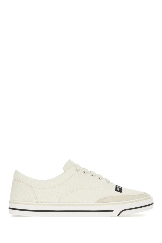 26SS 돌체앤가바나 DG 세일링 린넨 스니커즈 CS2399A0332 8D175 BIANCO GESSO