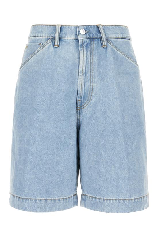 26SS 나인인더모닝 숏팬츠 LEO13S01 AL01 DENIM CHIARO