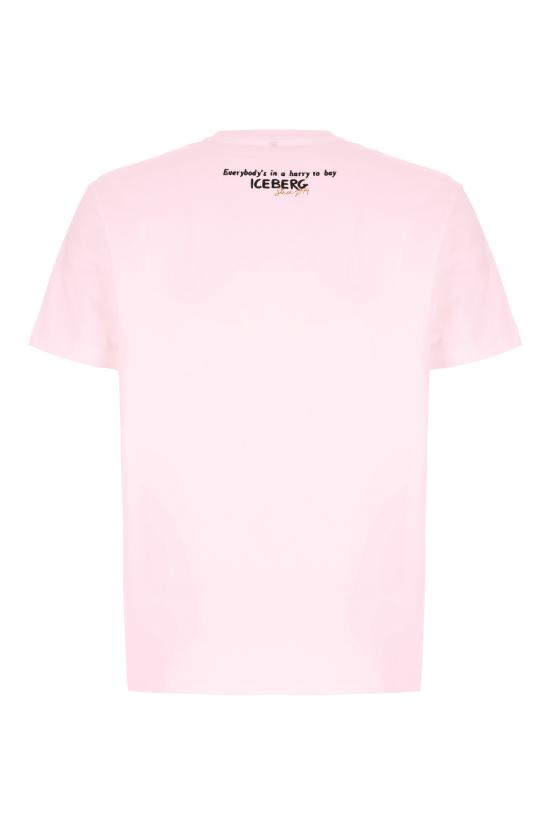 26SS 아이스 비 아이스버그 반팔 티셔츠 F0446325 4274 Rosa - ICE B ICEBERG