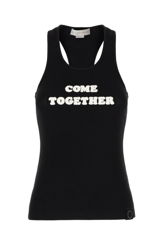 26SS 스텔라 맥카트니 민소매 티셔츠 6J04203SQA56 1000 BLACK