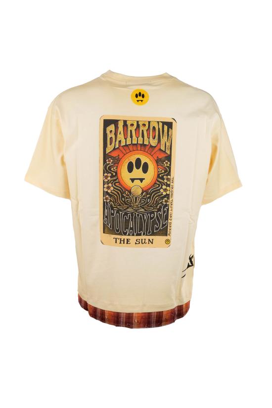 26SS 바로우 반팔 티셔츠 S6BWUATH022 13 CREMA CREAM - BARROW