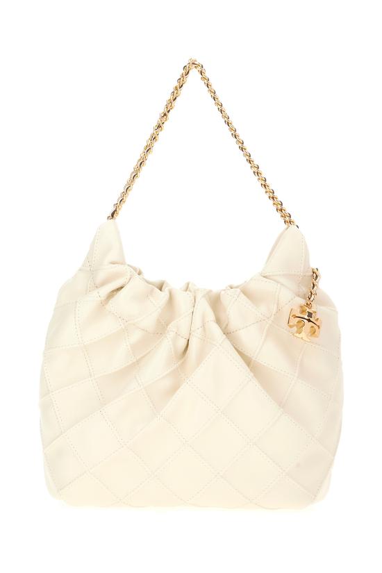 26SS 토리버치 에센셜 U 나일론 토트백 162451 252 LIGHT CREAM