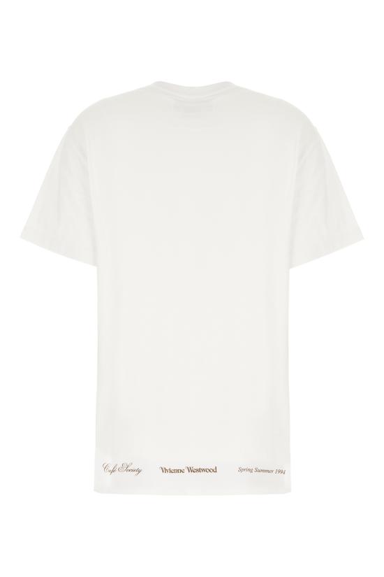 26SS 비비안웨스트우드 반팔 티셔츠 3G01005IJ00B9 A401 WHITE - VIVIENNE WESTWOOD