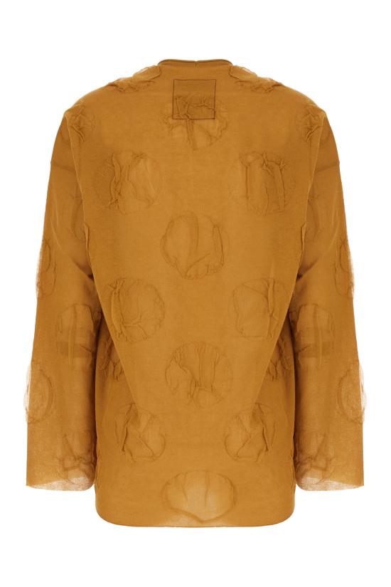 26SS 우마 왕 반팔 티셔츠 UK7124 UW240 MUSTARD - UMA WANG