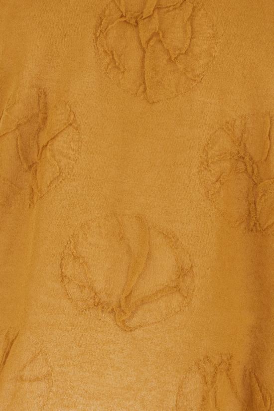 26SS 우마 왕 반팔 티셔츠 UK7122 UW240 MUSTARD - UMA WANG