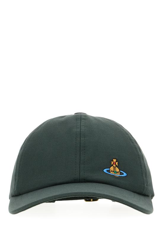 26SS 비비안웨스트우드 모자 81020019W01HC M411 PINE GREEN