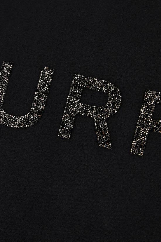 26SS 퍼플 브랜드 반팔 티셔츠 P104TBMS226 BLACK - PURPLE BRAND