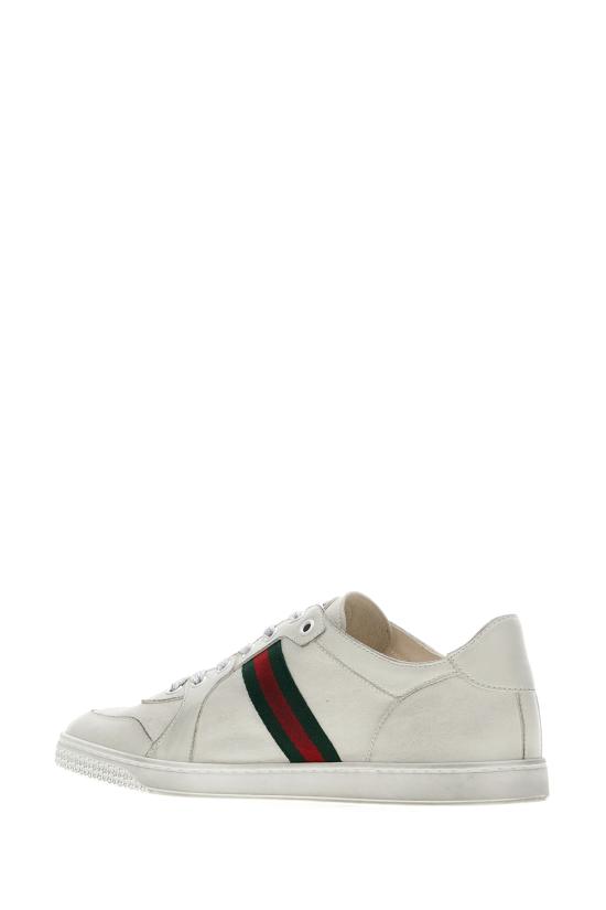 26SS 구찌 스트레치 로우탑 스니커즈 865056AAGFF 9099 Bianco - GUCCI