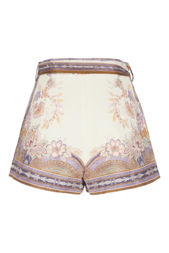 26SS 짐머만 숏팬츠 5214AS261 CBPA CREAM BLUE PAISLEY - ZIMMERMANN