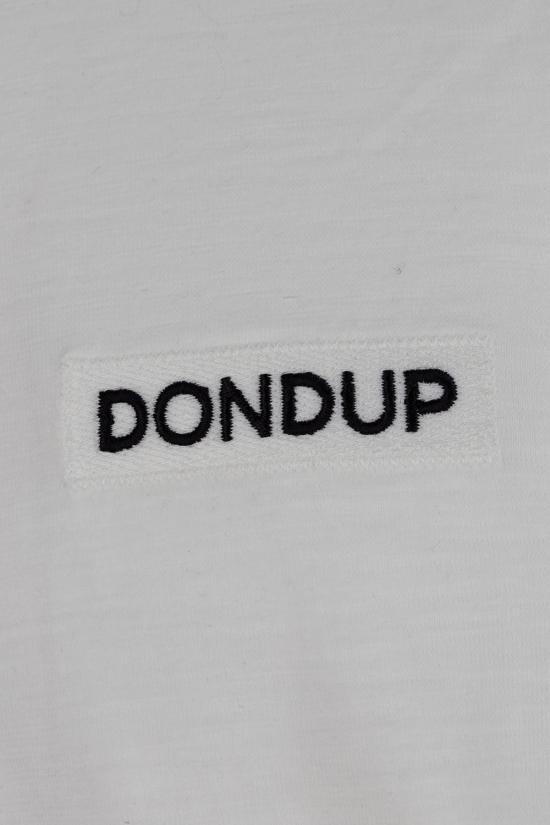 26SS 돈답 반팔 티셔츠 US371JF0195UMI7 017 ALABASTRO - DONDUP