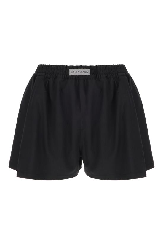 26SS 발렌시아가 숏팬츠 872542TMT03 1000 BLACK