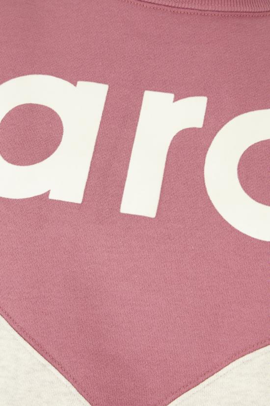 26SS 이자벨마랑에뚜왈 후드 티셔츠 23PSW0006FAA1M08E MTEC MAUVE MIST ECRU - ISABEL MARANT ETOILE