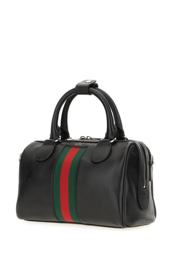 26SS 구찌 웹 트레이드마크 스몰 더플백 866980AAGF7 1053 NEROWEB - GUCCI