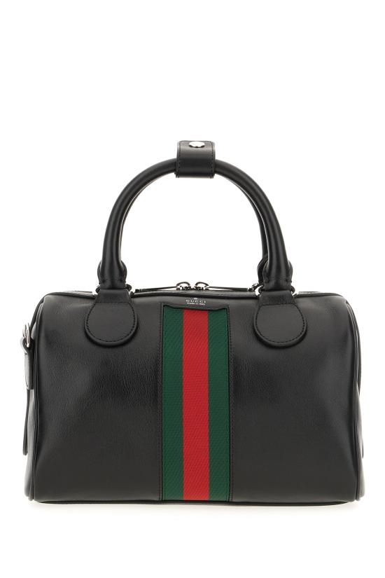 26SS 구찌 웹 트레이드마크 스몰 더플백 866980AAGF7 1053 NEROWEB